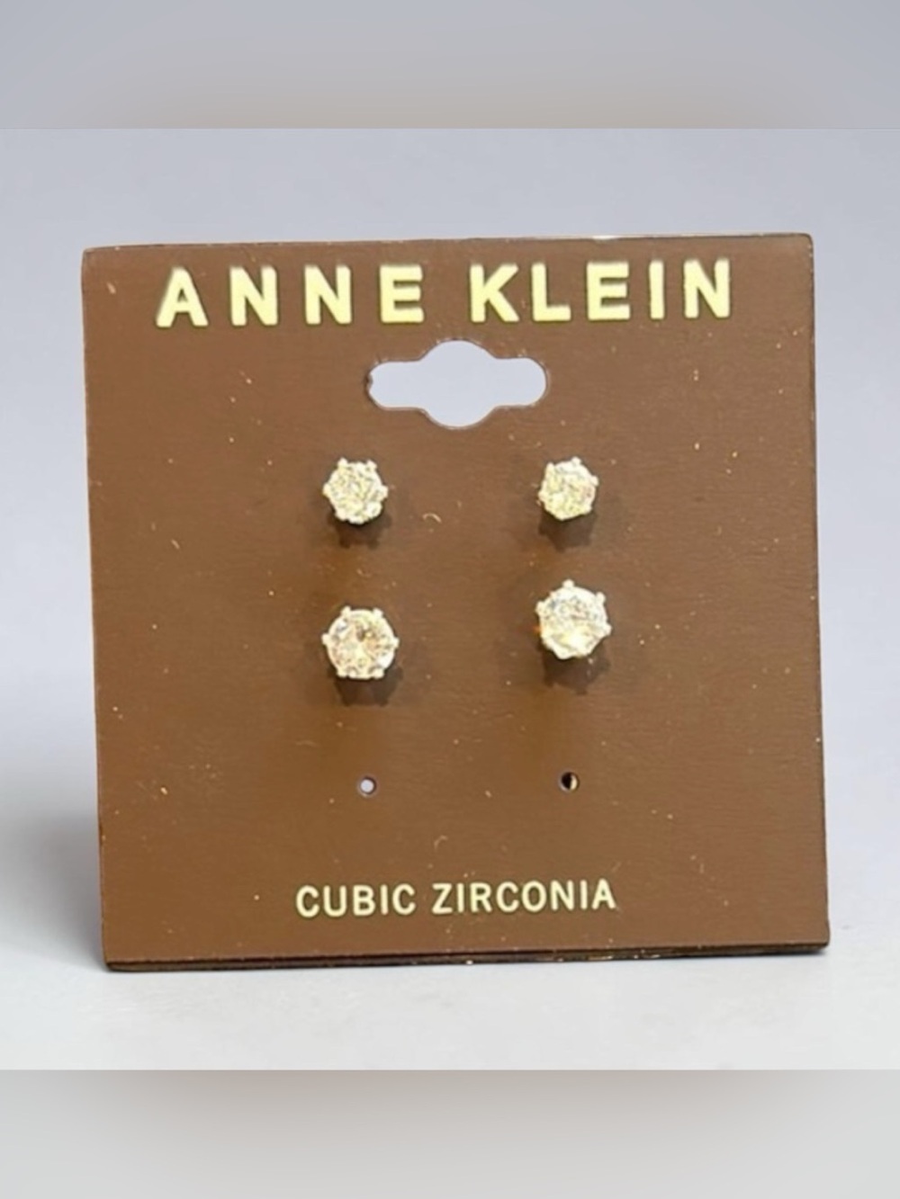 Anne Klein Cubic Zirconia Stud Earrings